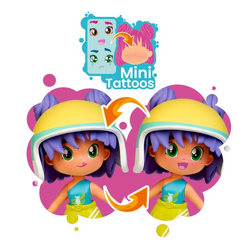 Pinypon Top Moto Girl FAMOSA