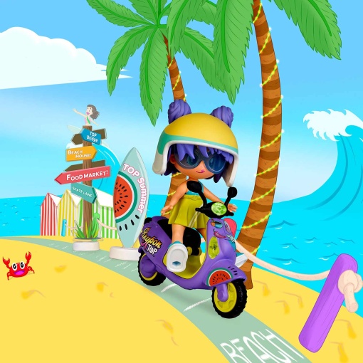 Pinypon Top Moto Girl FAMOSA