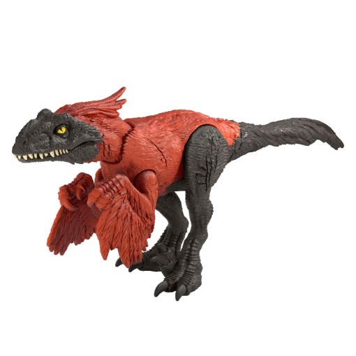 Jurassic World Ataque Feroz Pyroraptor 18cm MATTEL