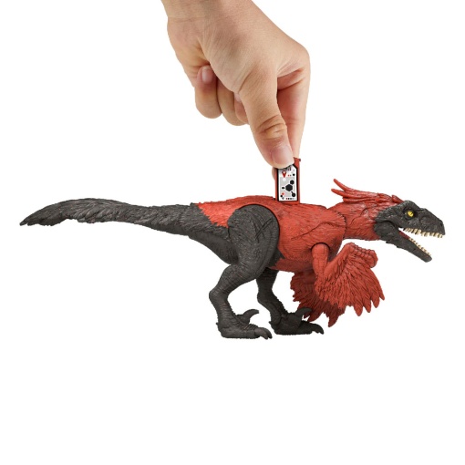 Jurassic World Ataque Feroz Pyroraptor 18cm MATTEL