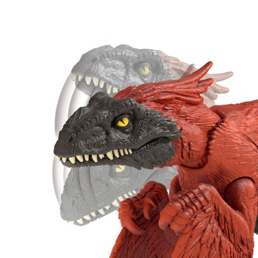 Jurassic World Ataque Feroz Pyroraptor 18cm MATTEL