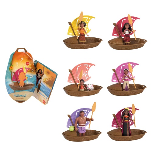 DISNEY VAIANA 2 Mini Barco Sortido Surpresa MATTEL