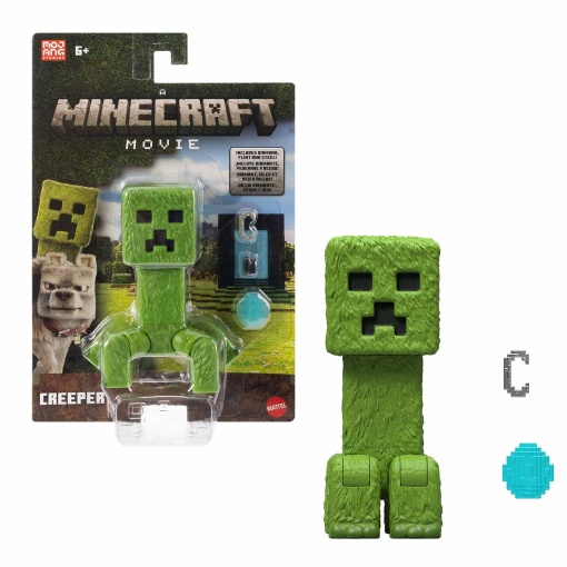 MINECRAFT Figura Creeper 10cm MATTEL