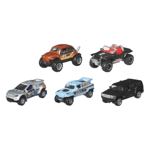 Matchbox carro miniatura caixa com 5 unidades sortido MATTEL C1817
