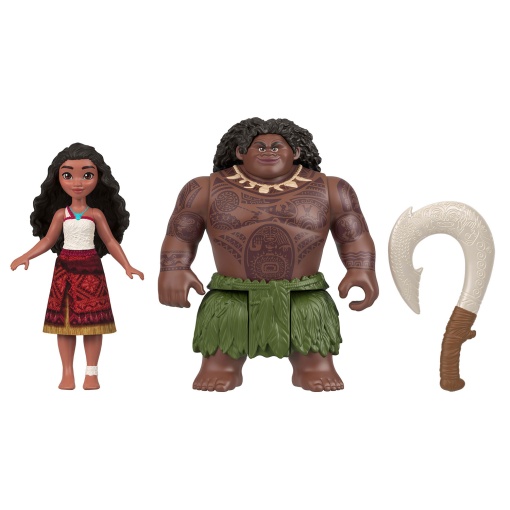 DISNEY VAIANA 2 Pack 2 Figuras VAIANA + MAUI MATTEL