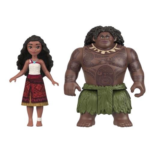 DISNEY VAIANA 2 Pack 2 Figuras VAIANA + MAUI MATTEL