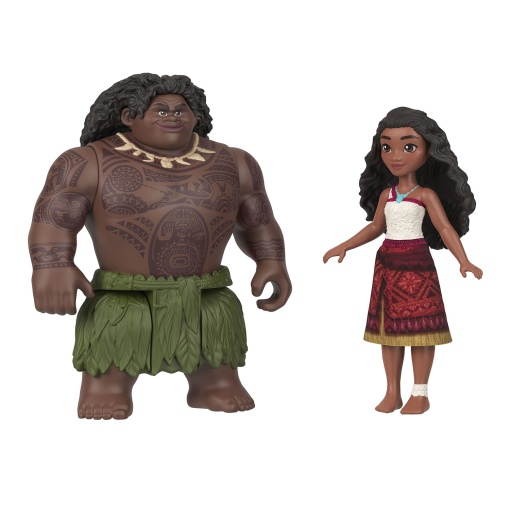 DISNEY VAIANA 2 Pack 2 Figuras VAIANA + MAUI MATTEL