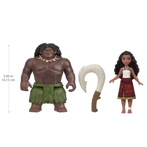 DISNEY VAIANA 2 Pack 2 Figuras VAIANA + MAUI MATTEL
