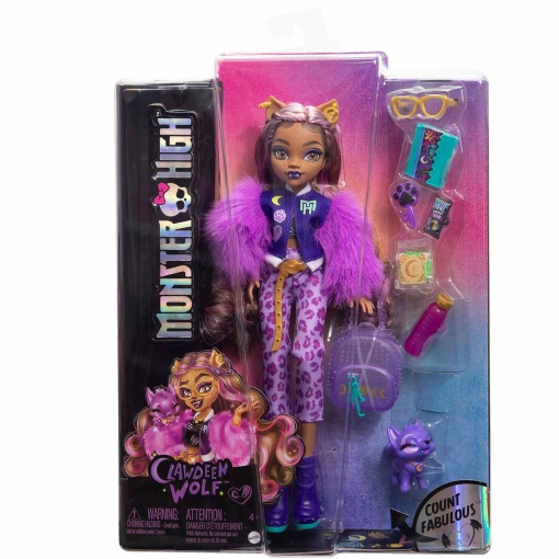 Monster High Clawdeen Wolf MATTEL
