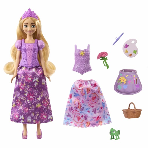 DISNEY PRINCESS RAPUNZEL 2 em 1 MATTEL