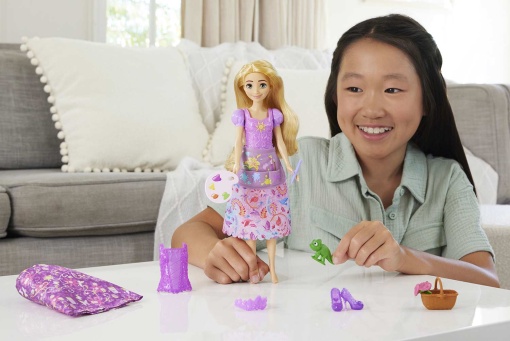 DISNEY PRINCESS RAPUNZEL 2 em 1 MATTEL