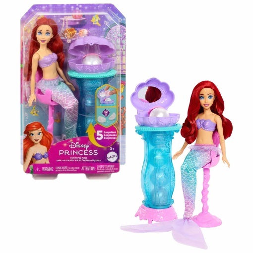DISNEY PRINCESS Ariel Vanity Pop MATTEL