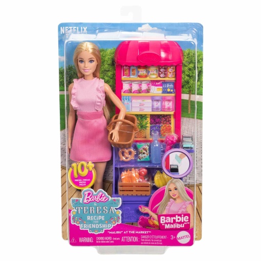 BARBIE & TERESA Receita da Amizade Malibu no Mercado MATTEL
