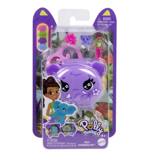 POLLY Pocket Pet Connects Elefante MATTEL
