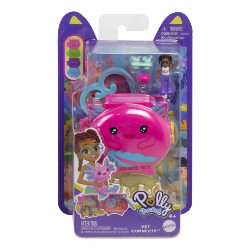 POLLY Pocket Pet Connects Axolote MATTEL