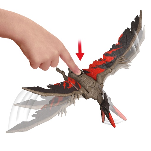 Jurassic World Rugido Selvagem Pteranodonte 28cm MATTEL