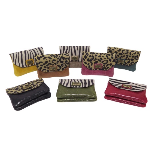 Porta-moedas Caramelo Animal Print sortido 82117