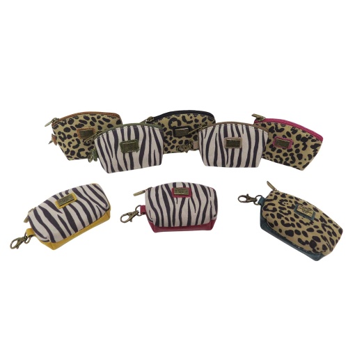 Porta-moedas Caramelo Animal Print sortido 82119