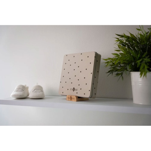 Baby Box quadrada - Pretty Hearts PETIT ARTICHAUD