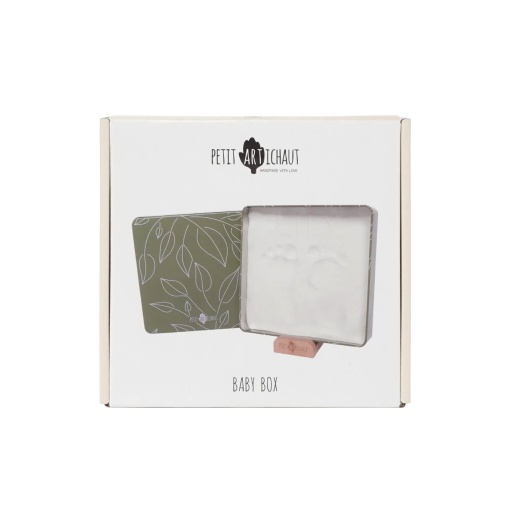 Baby Box quadrada - Olive Tree PETIT ARTICHAUD
