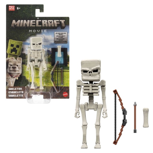 MINECRAFT Figura Esqueleto 10cm MATTEL