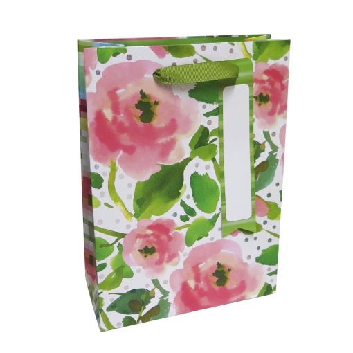 Saco de papel asa tecido 18x25x8cm Artebene SPRING Symphony 206043/206040