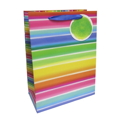 Saco de papel asa tecido 22x30x11cm Artebene HAPPY Birthday 20610/206099