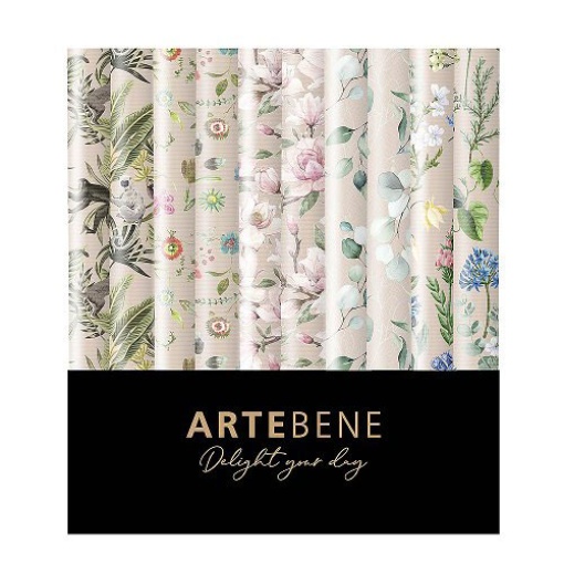 Papel de Embrulho Rolo 70x200cm Sortido Artebene Hello Nature