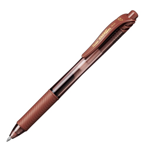 Roller Gel PENTEL Energel BL107-V 0,7mm Castanho BL107-EX