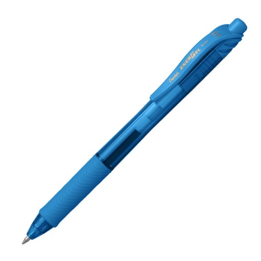Roller Gel PENTEL Energel BL107-V 0,7mm Azul Céu BL107-S