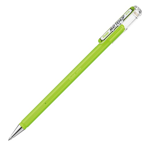 Roller Gel PENTEL K110 Mattehop 1mm Verde Amarelo