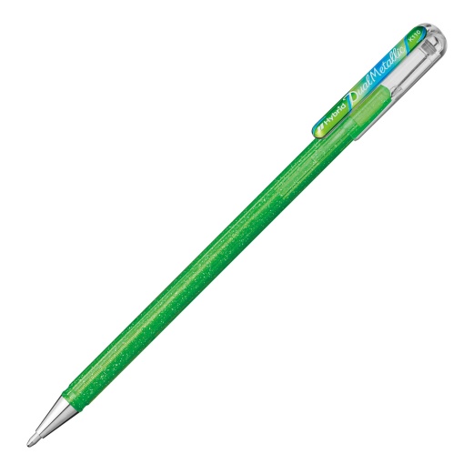 Roller gel PENTEL K110 Dual Metallic 1mm verde/azul metálico K110-dmkx