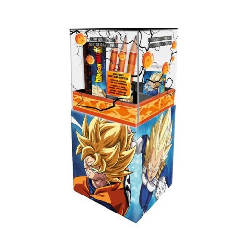 Conjunto escolar Dragon Ball 6 peças