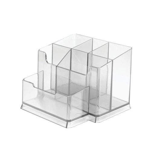 Organizador de secretária plástico transparente FOROFIS 91703