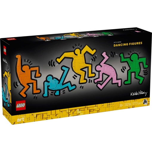 LEGO Art Keith Haring - Figuras a Dançar 31216