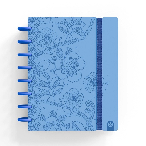 Caderno INGENIOX A5 pautado LDT Edition #4 com elástico azul