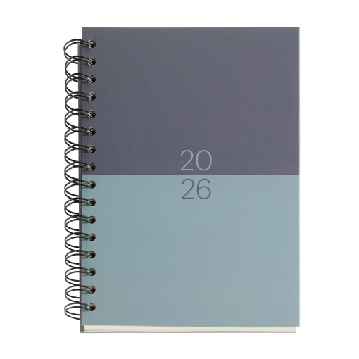 Agenda escolar semanal A5 2025/26 16 meses espiral MIQUELRIUS Plus Duotono