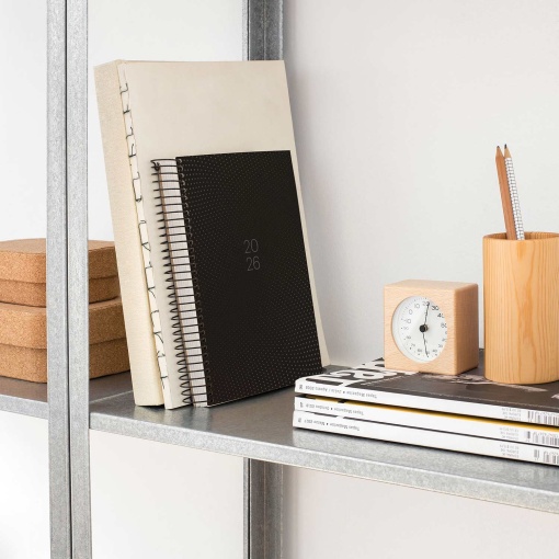 Agenda escolar semanal A5 2025/26 18 meses espiral MIQUELRIUS Plus Dots