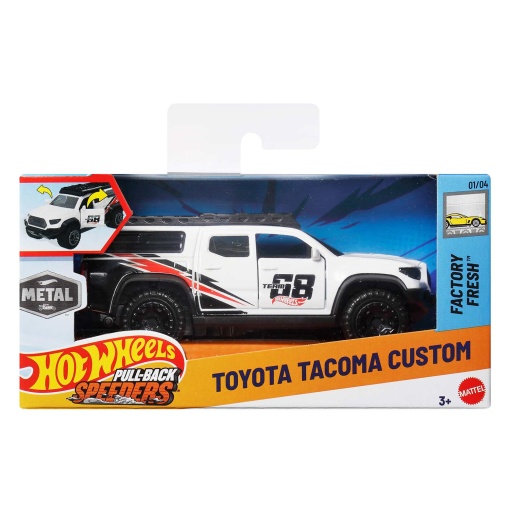 Hot Wheels Pull-Back Speeders carro miniatura sortido MATTEL