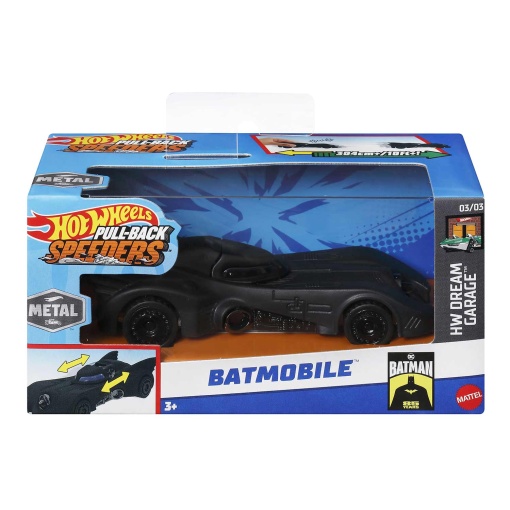 Hot Wheels Pull-Back Speeders carro miniatura sortido MATTEL