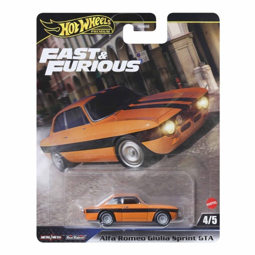 Hot Wheels Premium Fast & Furious carro miniatura sortido MATTEL