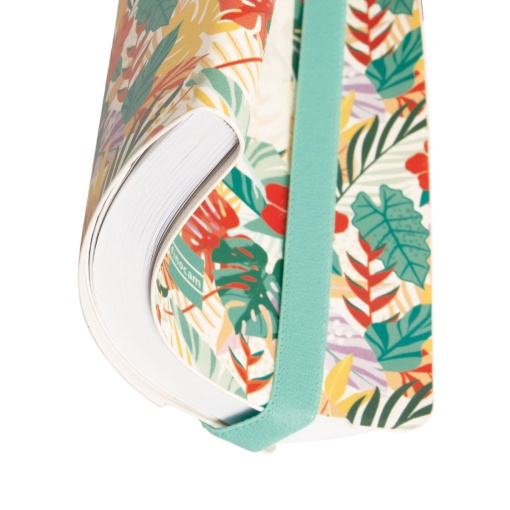 Agenda escolar semanal 118x168mm 2025/26 16 meses FINOCAM Capri Jungla com elástico