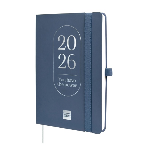 Agenda escolar semanal 118x168mm 2025/26 16 meses FINOCAM Capri Power com elástico