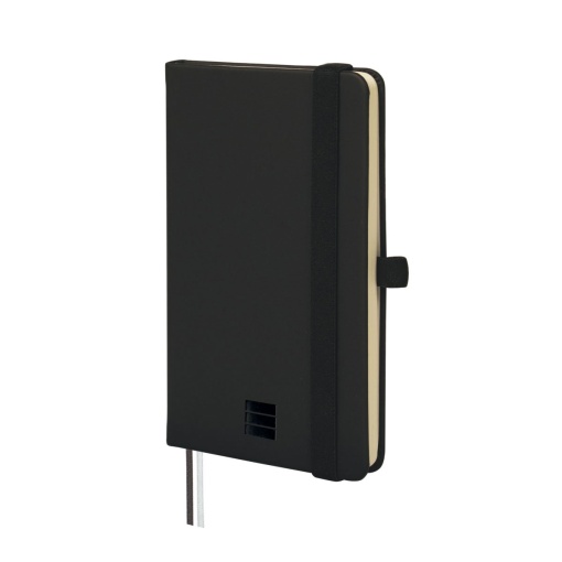 Caderno A6 capa dura FINOCAM Nexo liso 72 folhas 80g preto