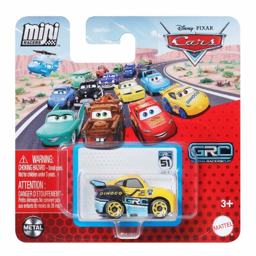 Disney Pixar Mini Racers carro miniatura sortido MATTEL