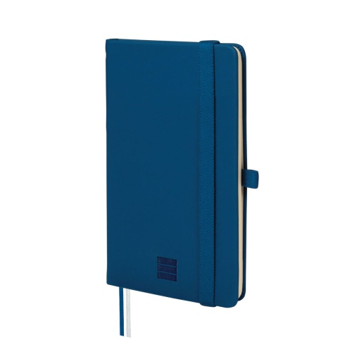 Caderno A6 capa dura FINOCAM Nexo liso 72 folhas 80g azul marinho