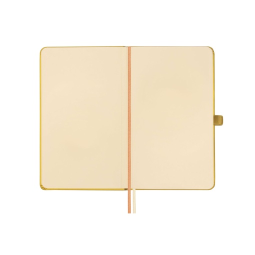 Caderno A6 capa dura FINOCAM Nexo liso 72 folhas 80g camel