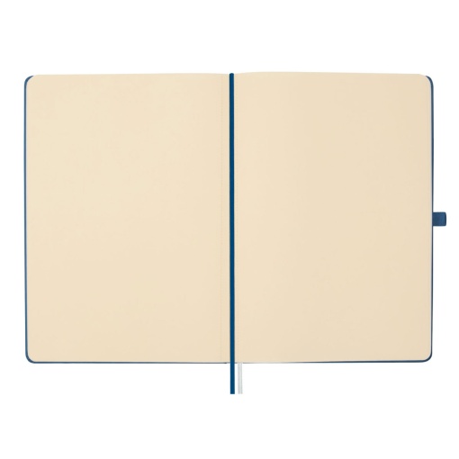 Caderno A5 capa dura FINOCAM Nexo liso 72 folhas 80g azul marinho