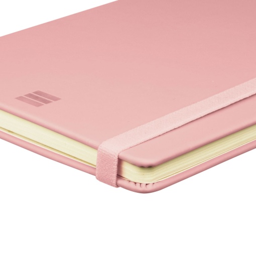 Caderno A5 capa dura FINOCAM Nexo liso 72 folhas 80g rosa