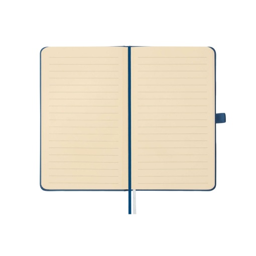Caderno A6 capa dura FINOCAM Nexo pautado 72 folhas 80g azul marinho